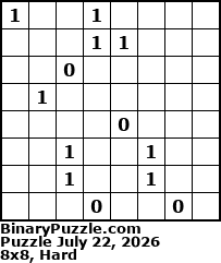 Binary Puzzle
