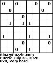 Binary Puzzle