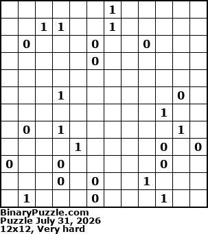 Binary Puzzle