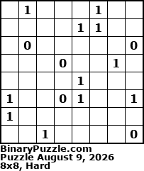 Binary Puzzle