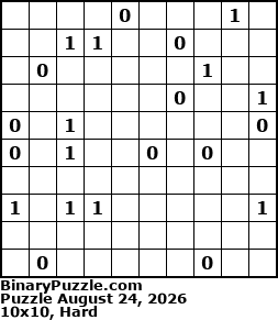 Binary Puzzle