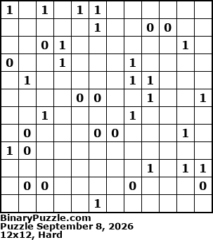 Binary Puzzle