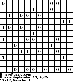 Binary Puzzle