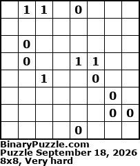 Binary Puzzle