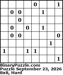 Binary Puzzle
