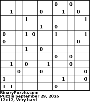 Binary Puzzle