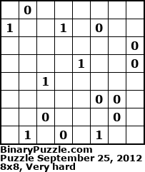 Binary Puzzle