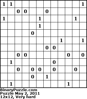 Binary Puzzle