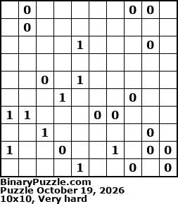 Binary Puzzle