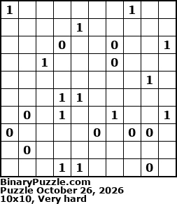 Binary Puzzle