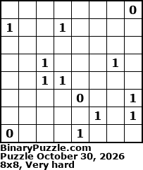 Binary Puzzle