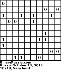 Binary Puzzle