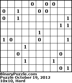Binary Puzzle