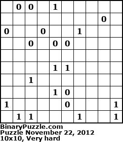 Binary Puzzle