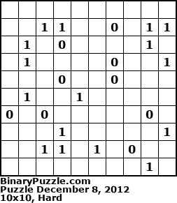 Binary Puzzle