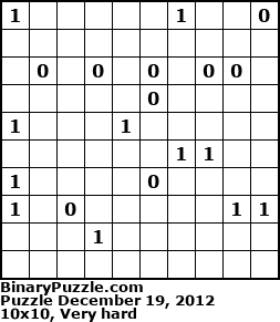 Binary Puzzle