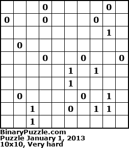 Binary Puzzle