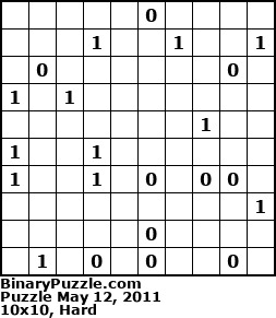 Binary Puzzle