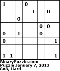 Binary Puzzle
