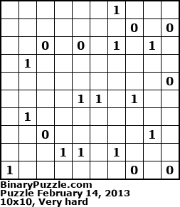 Binary Puzzle