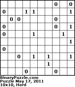 Binary Puzzle