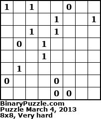 Binary Puzzle