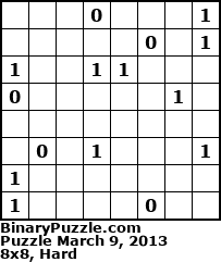 Binary Puzzle