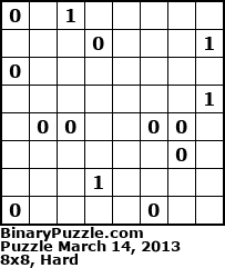 Binary Puzzle