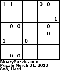 Binary Puzzle