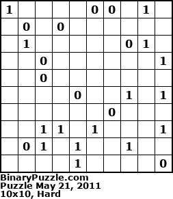 Binary Puzzle