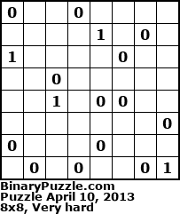 Binary Puzzle