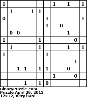 Binary Puzzle