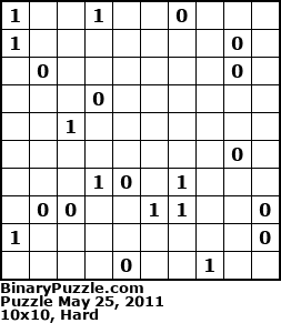 Binary Puzzle