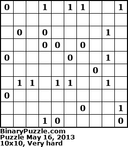 Binary Puzzle