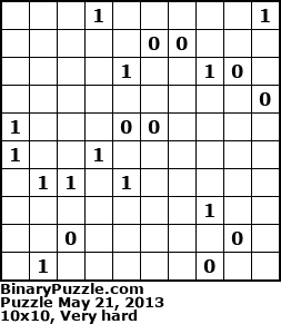 Binary Puzzle
