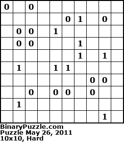 Binary Puzzle