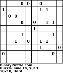 Binary Puzzle