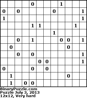Binary Puzzle