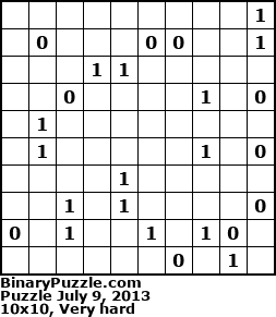 Binary Puzzle