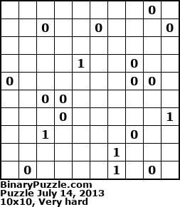 Binary Puzzle