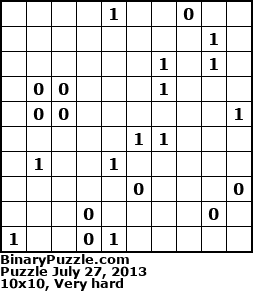 Binary Puzzle