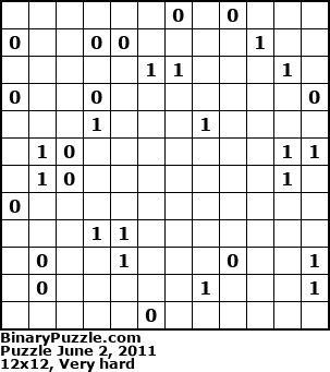 Binary Puzzle