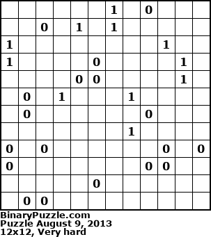 Binary Puzzle