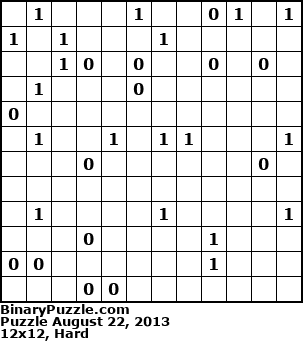Binary Puzzle