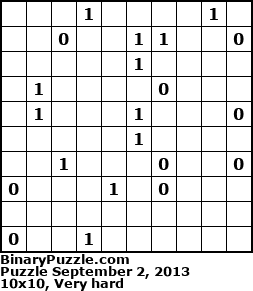Binary Puzzle