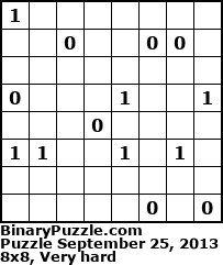Binary Puzzle