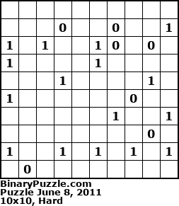 Binary Puzzle