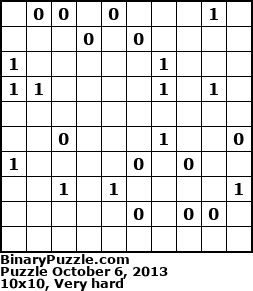 Binary Puzzle