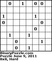 Binary Puzzle