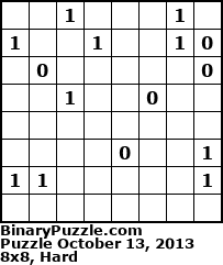 Binary Puzzle